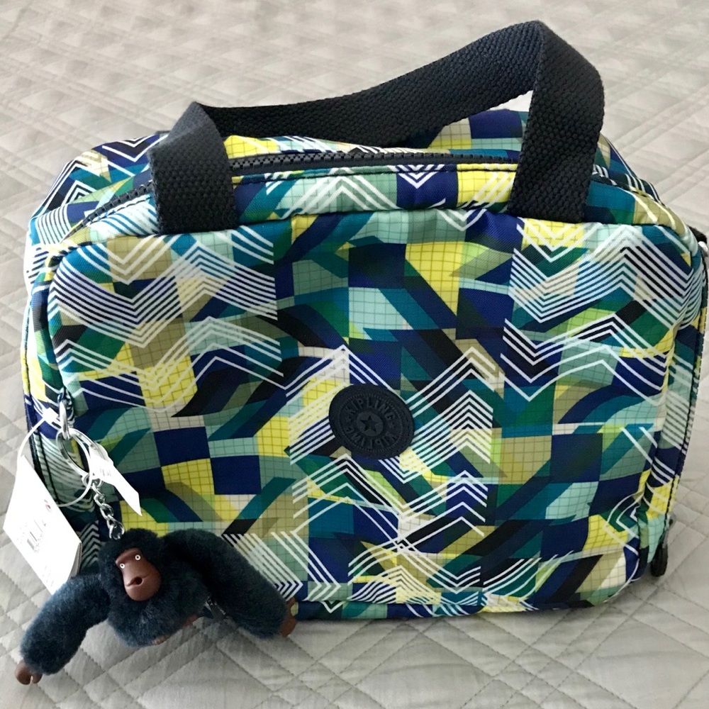 Kipling Sonic Lines Miyo Lunchbag – NWT
